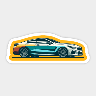 BMW M8 Sticker